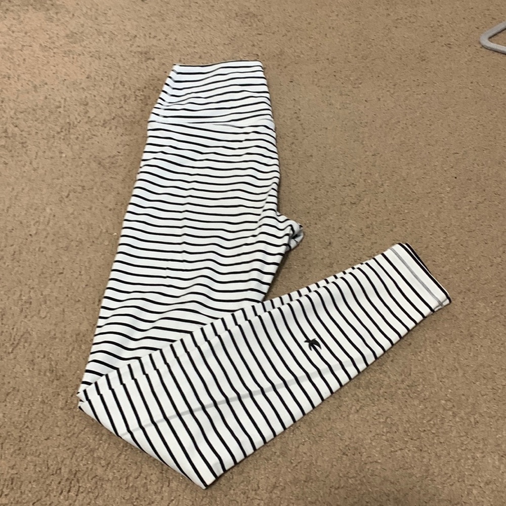 Glyder Striped Full-Length Leggings